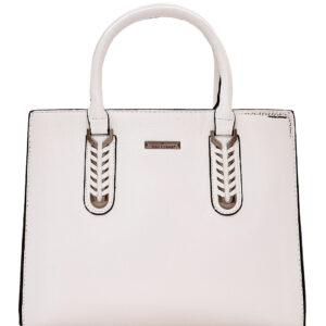Τσάντα χειρός QR-23952 – Ασπρο BAG TO BAG - sukki.gr