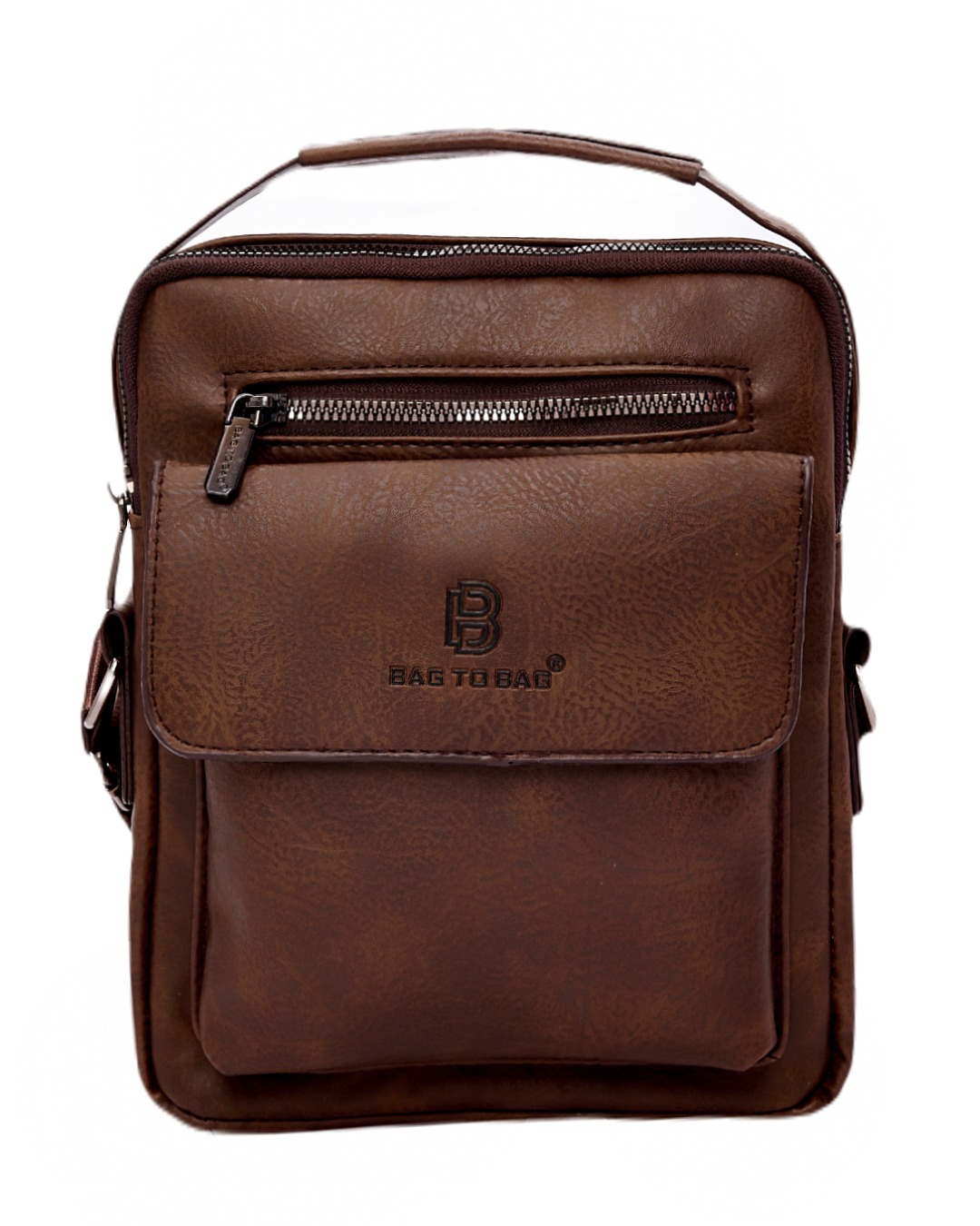 Τσαντάκι χιαστί MD-0192-2 – Καφέ BAG TO BAG - sukki.gr