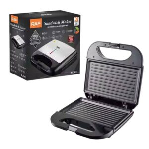 RAF Τοστιέρα με Αντικολλητικές Πλάκες 850W R.261 - Sandwich Maker with Non-Stick Plates - sukki.gr