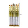 Σετ πινέλα νυχιών 6τμχ - Nail brushes 6pcs - sukki.gr