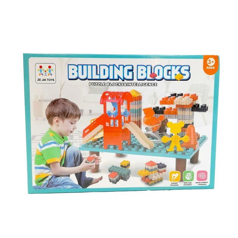 Ze jia toys Παιδικά τουβλάκια παζλ - Building blocks - Image 3