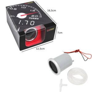 Alternative view of Ket Gauge Όργανο Turbo Boost Αυτοκινήτου με Αισθητήρα - Turbo Boost Gauge with Sensor