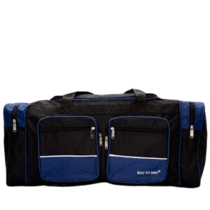Σάκος Ταξιδίου μεγάλος 561-70 – Μπλέ BAG TO BAG - sukki.gr