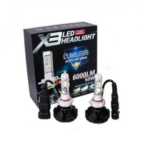 X3 LED Λάμπες Αυτοκινήτου H11 6000LM 50W- X3 LED HEADLIGHT - sukki.gr