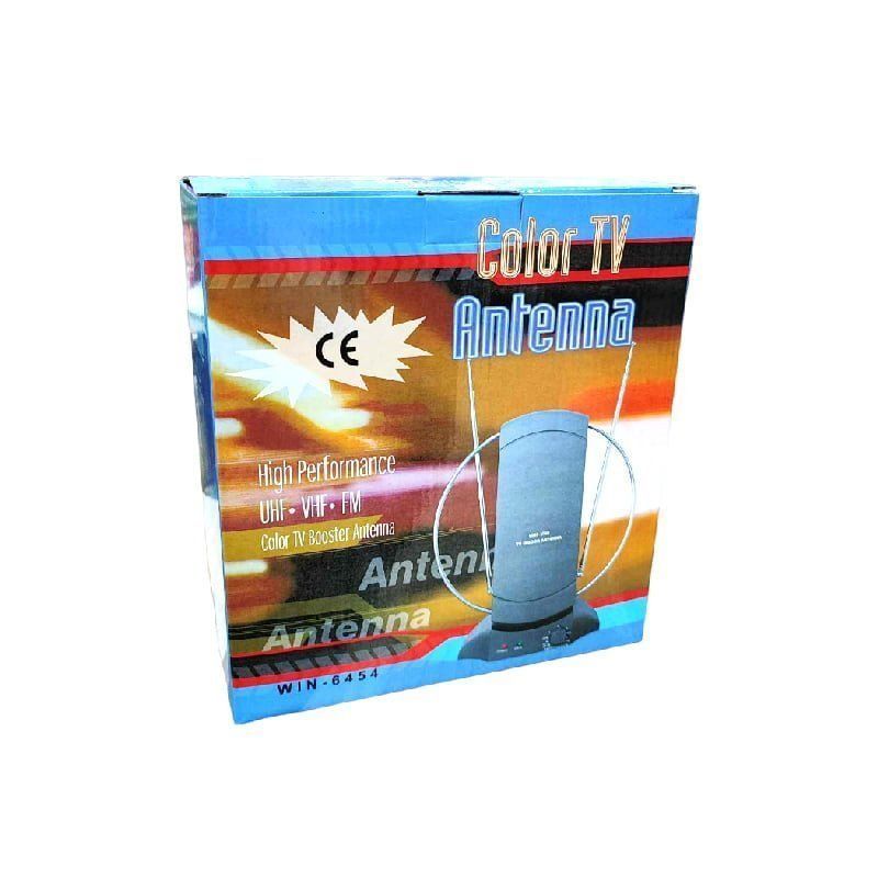 Εσωτερική Κεραία με Ενισχυτή UHF/VHF/FM WIN-6454 - Color TV Antenna - Image 6