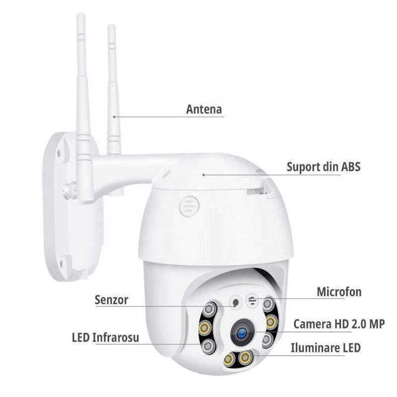 Lylu IP Κάμερα Παρακολούθησης Wi-Fi 5.0MP 360°- Smart camera - Image 2