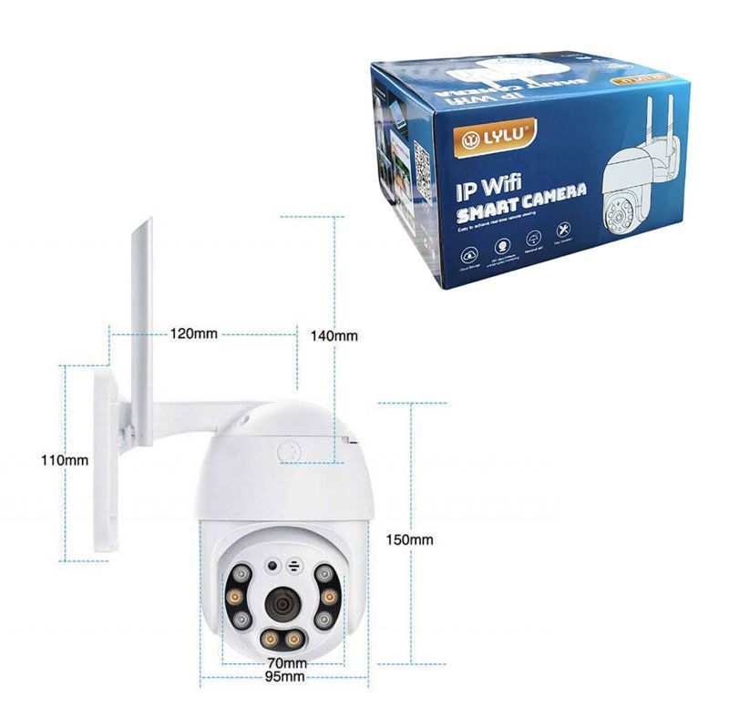 Lylu IP Κάμερα Παρακολούθησης Wi-Fi 5.0MP 360°- Smart camera - Image 5