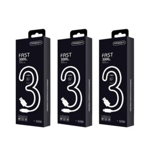 Treqa Καλώδιο USB σε lightning IOS 3m CA-8082 – USB-C to lightning cable - sukki.gr