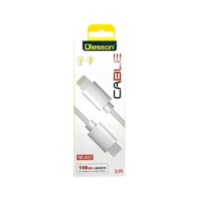 Olesson Καλώδιο Δεδομένων Type-C σε Lightning IOS 1m 3.1A NO.K23 - Data Cable - sukki.gr