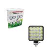 Προβολέας αυτοκινήτου Τετράγωνο 16LED 48W 6.5cm – Car Super-power Square LED - sukki.gr