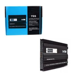 Ενισχυτής αυτοκινήτου 4 καναλιών WDK-V705 – Amplificateur - sukki.gr