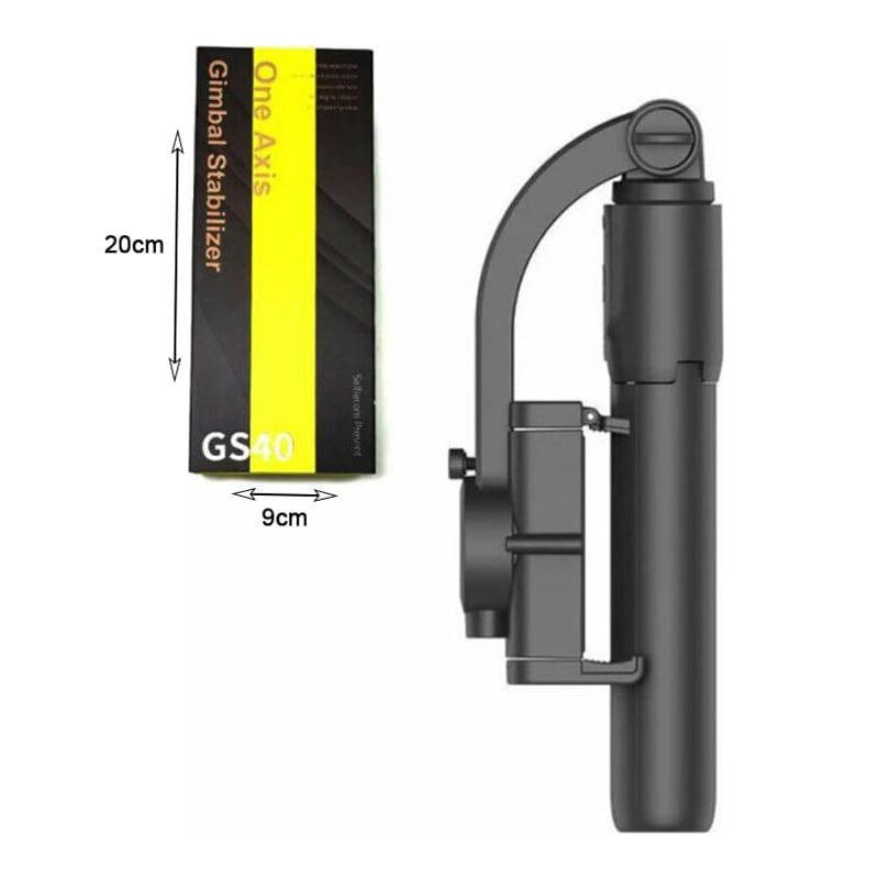 Selfie Stick Κινητού GS40 - One Axis Gimbal & Stabilizers - Image 3