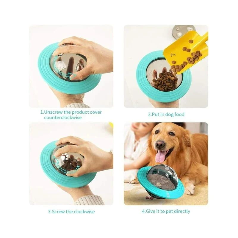 Παιχνίδι σκύλου UFO - Dog Planet Treat Toy - Image 4