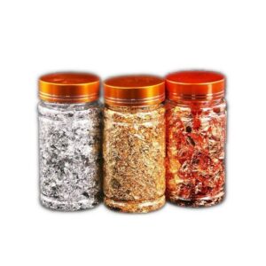 Φύλλα ασήμι για διακόσμηση νυχιών  - Nail art decoration foil glitter - sukki.gr