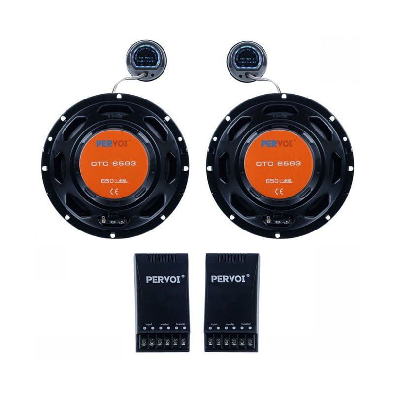 PerVoi Σετ Ηχεία Αυτοκινήτου CTC-6593 με 650W RMS - Component Speaker - Image 3