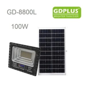 GDPlus Ηλιακός προβολέας τοίχου με τηλεχειριστήριο 100W GD-8800L - Solar Flood Light - sukki.gr