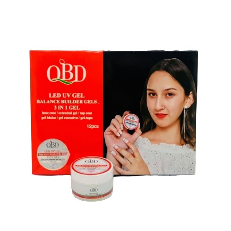 Gel χτισίματος QBD Led Uv Gel Balance Builder 3 in 1 Gel 15gr 1331-11 - sukki.gr