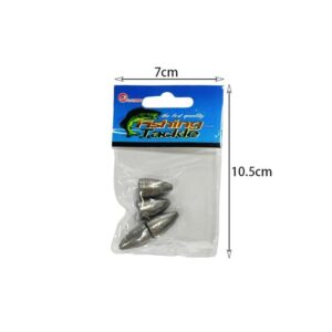 Βαρίδια ψαρέματος 4τμχ - Hook mounted - Additional weight lead fall hook 20G - sukki.gr