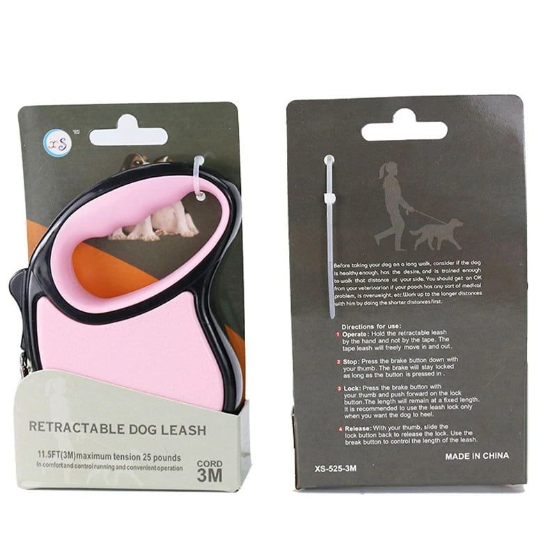 Λουρί σκύλου 5m 33lbs - Retractable dog leash - Image 2