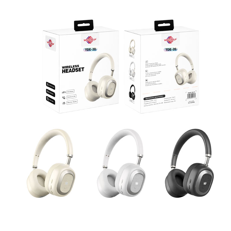 Wisdomup Ασύρματα Ακουστικά Κεφαλής TDE-20 - Wireless Headset - sukki.gr