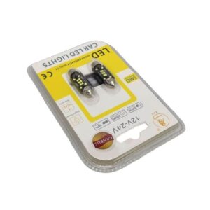 Alternative view of EJC Λάμπες Αυτοκινήτου Canbus LED 12V 2016-T10 39mm 2τμχ ψυχρό φως - LED light