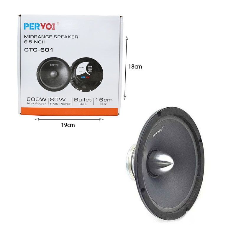 Pervoi ηχείο αυτοκινήτου 600W 6.5inch CTC-601 - Pervoi midrange speaker - Image 3
