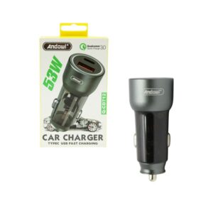 Andowl Φορτιστής Αυτοκινήτου 53W Q-CD712 - Car Charger - sukki.gr