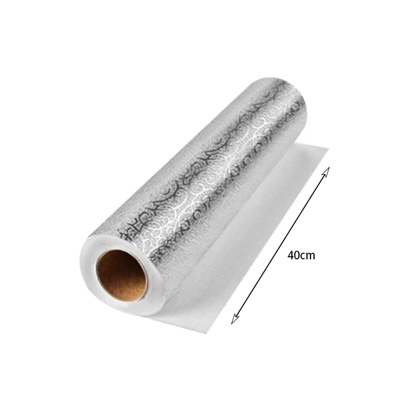 Αυτοκόλλητο φύλλο αλουμινίου 40cm x 2m – Aluminium foil sticker 40cm x 2m - Image 3