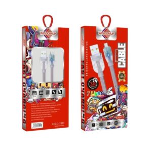 Wisdomup Καλώδια δεδομένων Type-C SJX-07T 3A 7Light - Data cables - sukki.gr