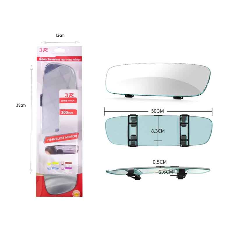 Καθρέπτης αυτοκινήτου 30cm 3R-339 - Indoor Frameless Rear View Mirror - Image 6