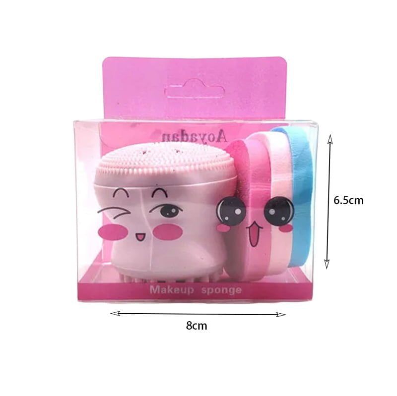 Aoyasiyue Σφουγγαράκι μακιγιάζ 4τμχ - Makeup sponge - Image 3