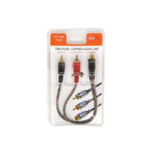 Καλώδιο ήχου Aux Audio PerVoi CTC-300 – Two pure copper audio line - sukki.gr