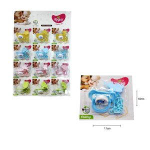 BPA free Βρεφική Πιπίλα Fish Q/JXYR01 - Baby Pacifier - sukki.gr