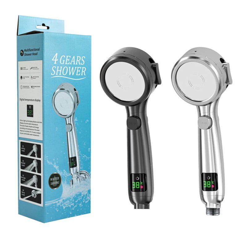 Τηλέφωνο κεφαλή ντους μπάνιου - 4 Gears Shower head - sukki.gr