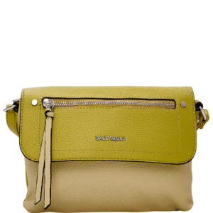 Τσάντα χιαστί P-6181 – Ανοιχτό Πράσινο BAG TO BAG - sukki.gr