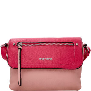 Τσάντα χιαστί P-6181 – Ρόζ BAG TO BAG - sukki.gr