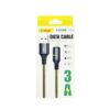 Andowl Καλώδιο δεδομένων USB σε Lightning– 3A Q-SJ116B - Data Cable - sukki.gr