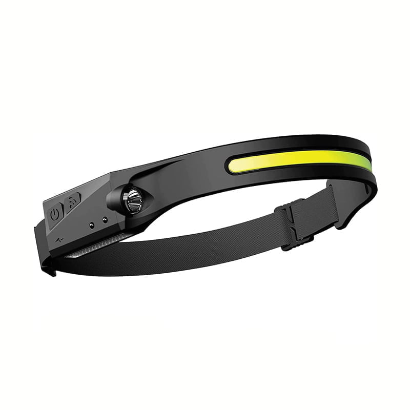 Επαναφορτιζόμενος USB φακός κεφαλής LED - All prespectives induction headlamp - Image 3