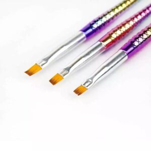 Alternative view of Πινέλα νυχιών για gel acrygel 3 τεμάχια - Nail brush