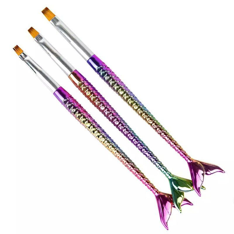 Πινέλα νυχιών για gel acrygel 3 τεμάχια - Nail brush - sukki.gr