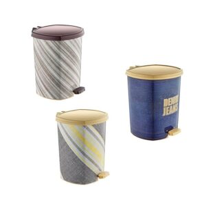Κάδος σκουπιδιών με πεντάλ 40cm D009 X160- Trash can - bin - sukki.gr