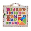 Εκπαιδευτικός ξύλινος πίνακας - Educational Wooden Handheld Sketchpad Toy - sukki.gr