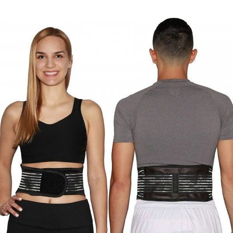 Θερμαινόμενη Ζώνη Μέσης Μαύρη - Self heating equipment - Image 2
