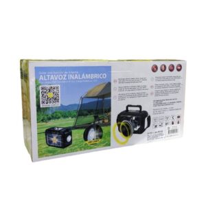 Alternative view of Andowl Q-YX1793 ηλιακό φορητό ηχείο με USB - Solar wireless speaker