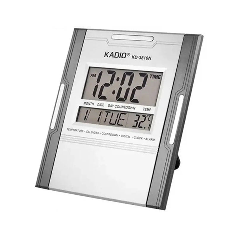 Kadio Ψηφιακό Ρoλόι & Ξυπνητήρι - Digital Clock KD-3810N - sukki.gr