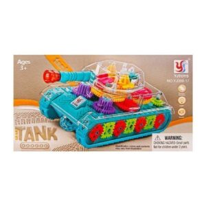 Alternative view of YJTOYS Παιδικό παιχνίδι τανκ με μουσική και φως 3+ - Gear tank for kids YJ388-17