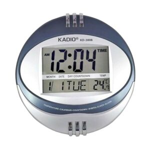 Kadio Ψηφιακό Ρoλόι - Digital Clock KD-3806N - sukki.gr