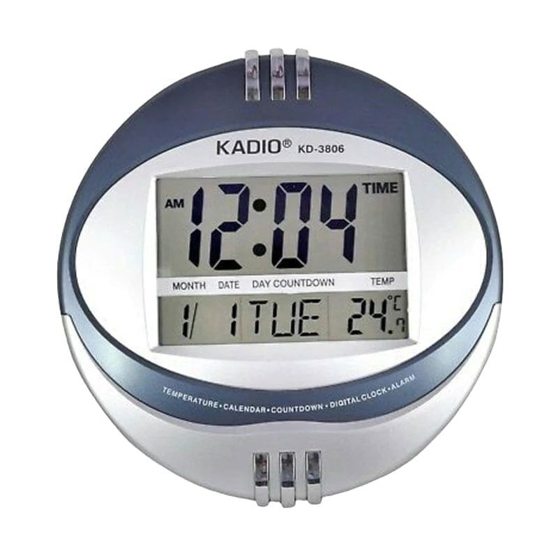 Kadio Ψηφιακό Ρoλόι - Digital Clock KD-3806N - sukki.gr