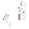 Wisdomup Ενσύρματα Ακουστικά Stereo με Lightning Σύνδεση EJ-19 - Wired Stereo Earphones with Lightning Connector - sukki.gr
