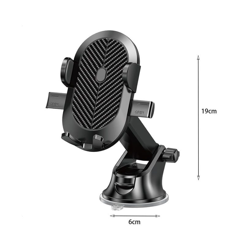 Wisdomup Βάση Κινητού Αυτοκινήτου CJ-01 - Car holder suction cup - Image 2